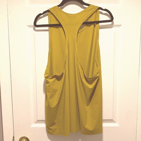 Athleta Ultimate Train Tank Oxidized Yellow Olive Women's Plus Size 2x - Picture 7 of 7